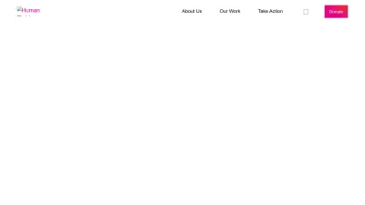 Screenshot of Hrf.org