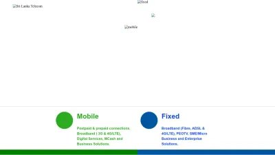 Screenshot of Slt.lk