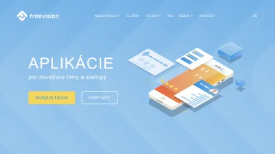 Screenshot preview of freevision.sk