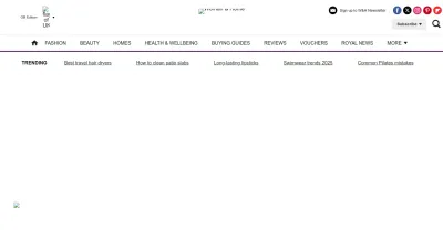 Screenshot of Womanandhome.com