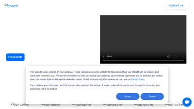 Screenshot preview of nuggets.life