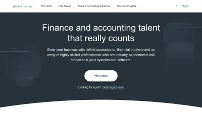 Screenshot preview of roberthalf.com