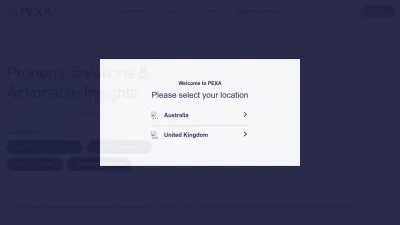 Screenshot preview of pexa.com.au