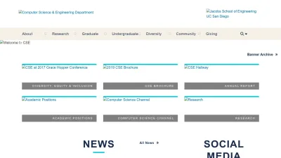 Screenshot of Cse.ucsd.edu