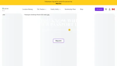 Screenshot preview of thetileapp.com