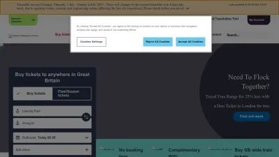 Screenshot preview of chilternrailways.co.uk