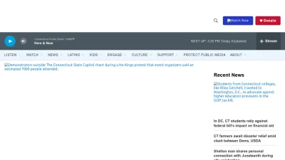 Screenshot preview of ctpublic.org