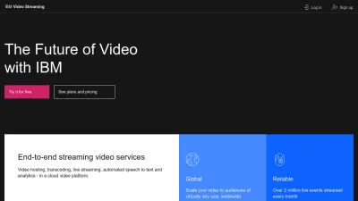 Screenshot of Video.ibm.com