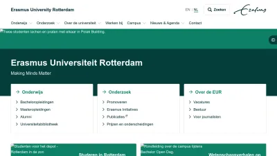 Screenshot of Eur.nl