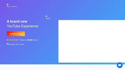 Screenshot preview of pockettube.io