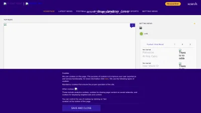 Screenshot preview of mozzartsport.co.ke