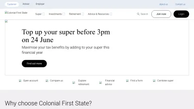 Screenshot preview of cfs.com.au