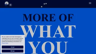 Screenshot preview of paramount.com
