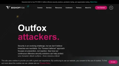 Screenshot preview of bishopfox.com