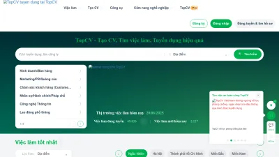 Screenshot preview of topcv.vn