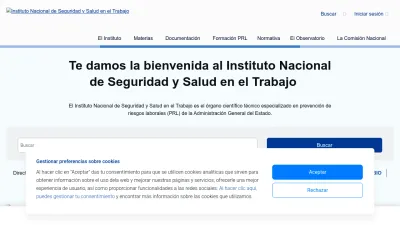 Screenshot of Insst.es