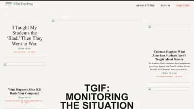 Screenshot preview of thefp.com