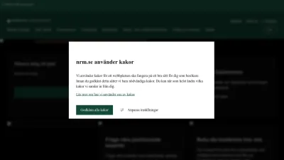 Screenshot preview of nrm.se