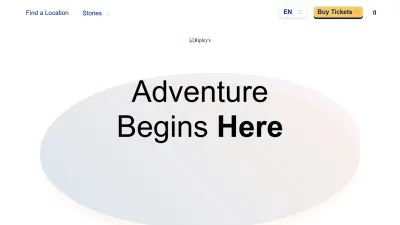 Screenshot preview of ripleys.com