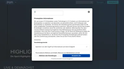Screenshot preview of dyn.sport