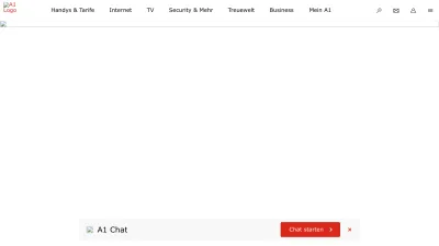 Screenshot of A1.net