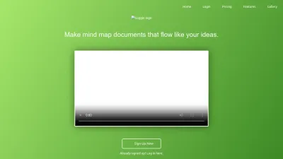 Screenshot preview of coggle.it