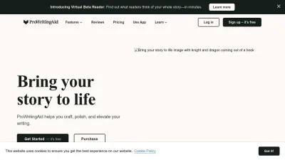 Screenshot of Prowritingaid.com