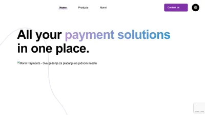 Screenshot of Monri.com