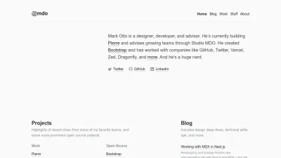 Screenshot of Markdotto.com