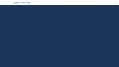 Screenshot of Bostonpublicschools.org