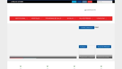 Screenshot of Mspbs.gov.py