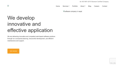 Screenshot of Podamibenepal.com