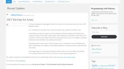 Screenshot of Jeffreypalermo.com