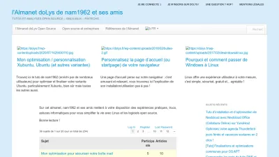 Screenshot of Dolys.fr