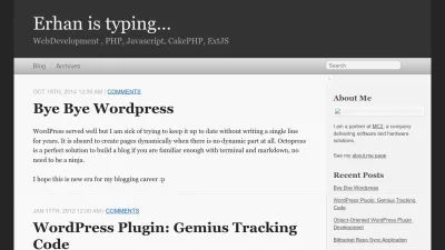 Screenshot of Erhanabay.com
