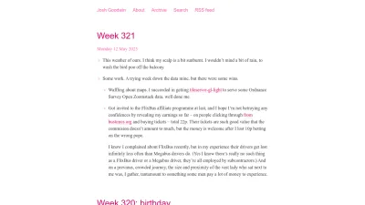 Screenshot of Joshuagoodw.in