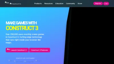 Screenshot of Construct.net