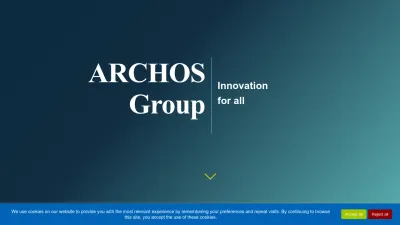 Screenshot of Archos.com