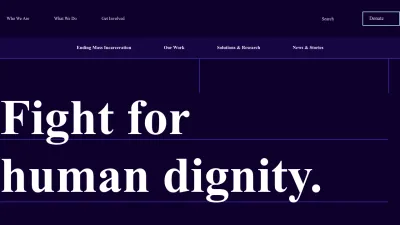 Screenshot of Vera.org
