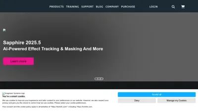 Screenshot of Borisfx.com