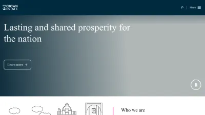 Screenshot preview of thecrownestate.co.uk