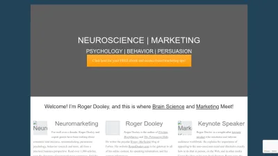 Screenshot of Neurosciencemarketing.com