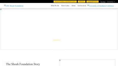 Screenshot of Sfi.usc.edu