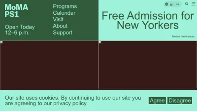 Screenshot of Momaps1.org