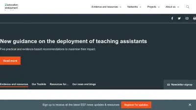 Screenshot of Educationendowmentfoundation.org.uk