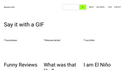 Screenshot of Reactiongifs.com