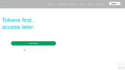 Screenshot of Gluu.org