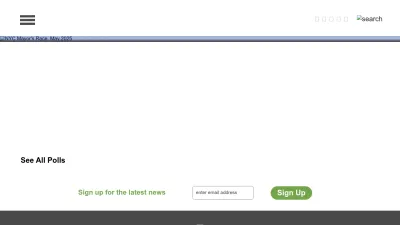 Screenshot of Maristpoll.marist.edu
