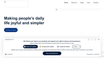 Screenshot of Impalastudios.com