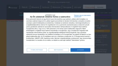 Screenshot of Klubradio.hu